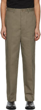 Connor McKnight Grey Flat Front Trousers - Connor McKnight Gris Pantalon frontal plat - Connor McKnight 그레이 플랫 프론트 바지