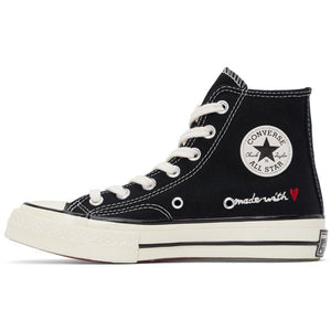 Converse Black 'Love' Chuck 70 High Sneakers