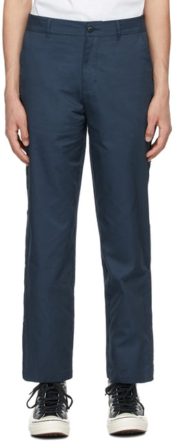 Converse Navy Kim Jones Edition Twill Cargo Pants - Pantalon de cargaison en sergé de la marine Kim Jones - 컨버스 해군 김 존스 에디션 능직화물 바지