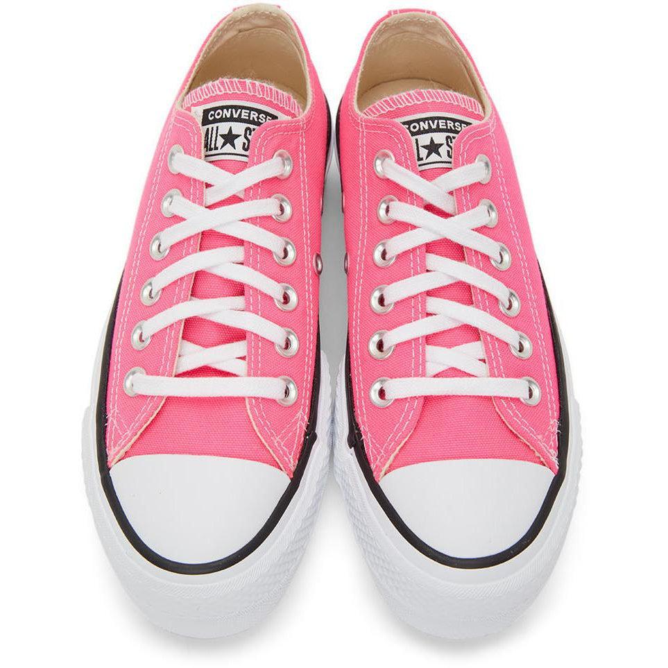 Converse Pink Seasonal Color Chuck Taylor All Star Lift Low Sneakers