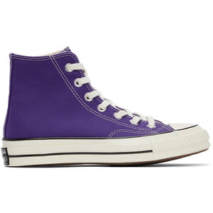 Converse Purple Chuck 70 High Sneakers - Converse Chuck pourpre 70 Sneakers hauts - Converse Purple Chuck 70 높은 스니커즈