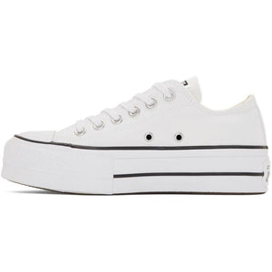 Converse White Chuck Taylor All Star Lift Low Sneakers