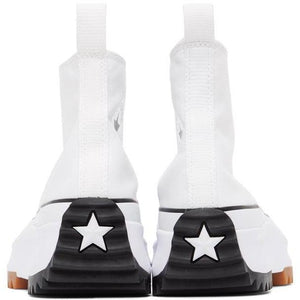 Converse White Run Star Hike Hi Sneakers