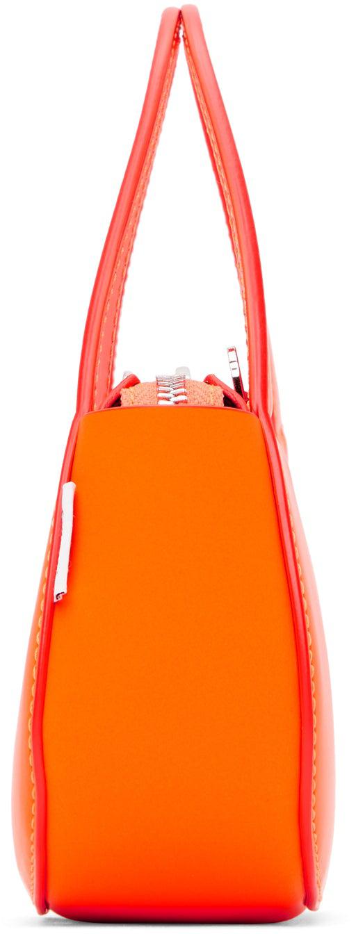 Coperni Orange Micro Baguette Swipe Bag