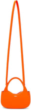 Coperni Orange Micro Baguette Swipe Bag - Sac de balayage de micro-baguette Coperni orange - Coperni 오렌지 마이크로 바게트 스 와이프 가방