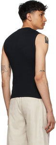 Cornerstone Black Knit Vest