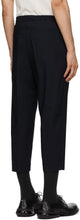 Cornerstone Navy Wool Slim Trousers