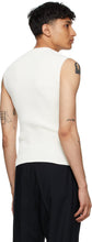 Cornerstone White Knit Vest