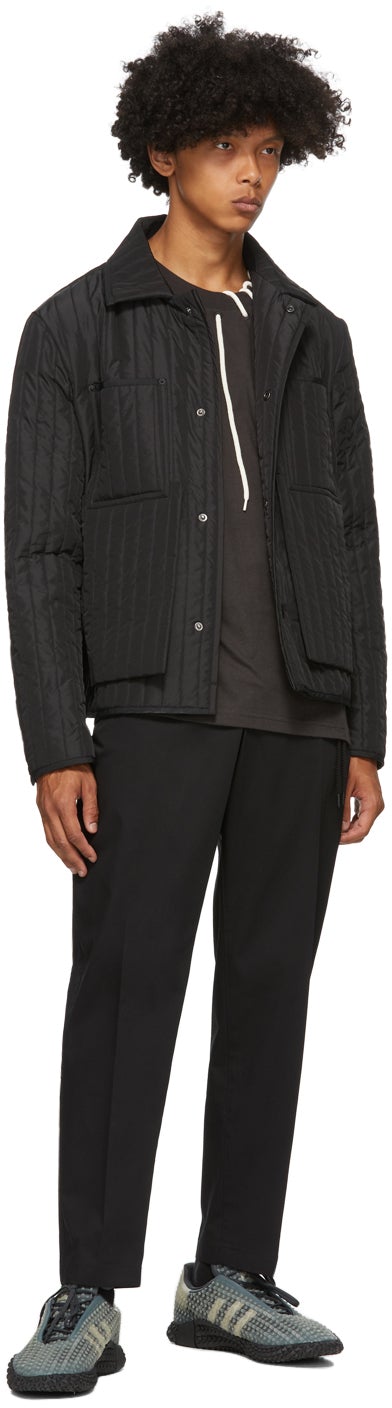 Craig Green Black Slim Uniform Trousers