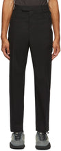 Craig Green Black Slim Uniform Trousers - Pantalon Uniforme Slim Craig Green Noir Slim - 크레이그 그린 블랙 슬림 유니폼 바지