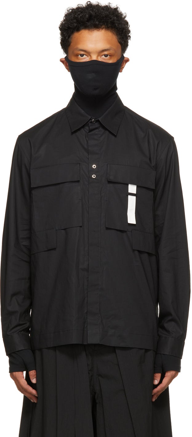 Craig Green Black Utility Shirt - Craig Green Black Utility Shirt - 크레이그 그린 블랙 유틸리티 셔츠
