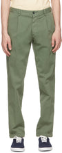 DOPPIAA Green Aantioco Trousers - Doppiaa Green Aantioco Pantalons - Doppiaa 녹색 Aantioco 바지
