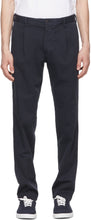 DOPPIAA Navy Aantioco Trousers - Doppiaa Navy Aantioco Pantalons - Doppiaa 해군 Aantioco 바지