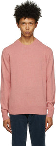 DOPPIAA Pink Wool Appio Sweater - Pull en laine rose Doppiaa - Doppiaa 핑크색 양모 Appio 스웨터