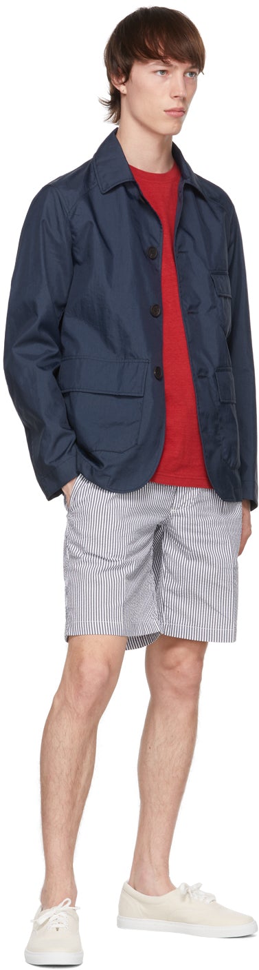 DOPPIAA Red Aaktion Pocket T-Shirt