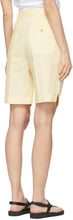 DRAE Yellow Linen Shorts