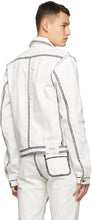 Daniel W. Fletcher Off-White Painted Edge Jacket