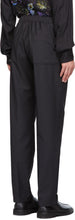 Davi Paris Black Brouillard Trousers