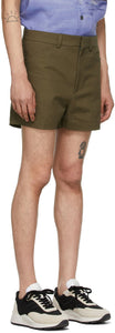 Davi Paris Green 70s Shorts