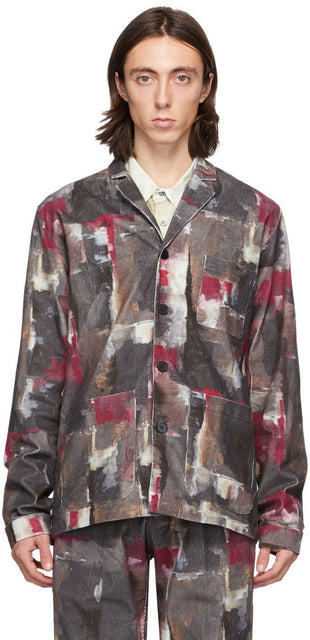 Davi Paris Multicolor Phantasos Blazer - Davi Paris Multicolor Phantasos Blazer - Davi Paris Multicolor Phantasos Blazer.