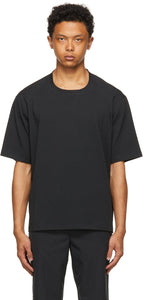 Descente Allterrain Black Seamless Clean Cut T-Shirt - T-shirt coupé sans soudure noir de descente - Descente Allterrain 검은 색 원활한 깨끗 한 컷 티셔츠
