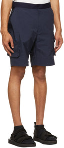 Descente Allterrain Navy Nylon Side Adjuster Shorts