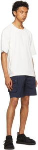 Descente Allterrain Navy Nylon Side Adjuster Shorts