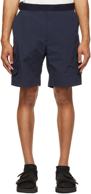 Descente Allterrain Navy Nylon Side Adjuster Shorts - Short de réglage du côté de la marine descentes Allterrain Navy Nylon - Descente Alltrain 해군 나일론 사이드 조정자 반바지