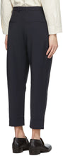 Deveaux New York SSENSE Exclusive Navy Wyatt Trousers