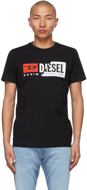 Diesel Black Diego-Cuty T-Shirt - T-shirt diesel noir diego-coupy - 디젤 블랙 디에고 - 티셔츠 티셔츠