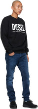 Diesel Black S-GIR-Division-Logo Sweatshirt