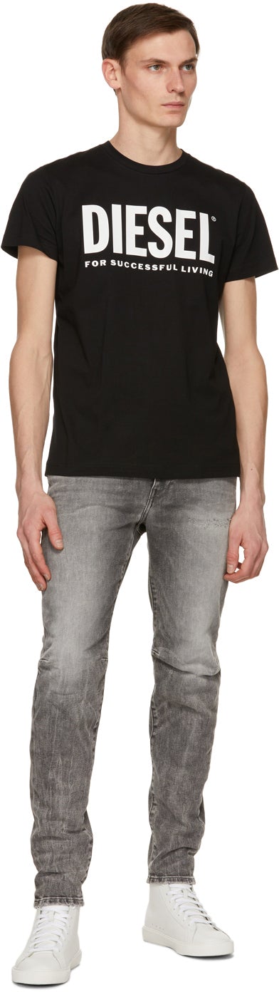 Diesel Black T-Diego Logo T-Shirt