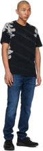 Diesel Black T-Jubind-Slits-A3 T-Shirt