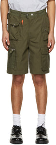 Diesel Khaki Short P-Cyan Cargo Shorts - Short de cargaison court-cyan court diesel kaki - 디젤 카키 짧은 P- 시안화물 반바지
