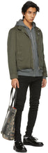 Diesel Taupe S-Girk-Hood-Zip-Copy Hoodie