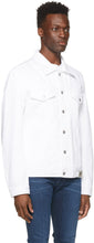 Diesel White Denim NHILL-C1 Jacket