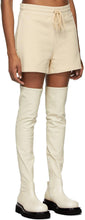 Dion Lee Beige Terry Boxer Shorts