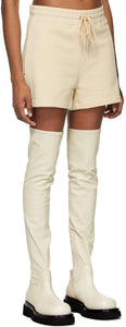 Dion Lee Beige Terry Boxer Shorts
