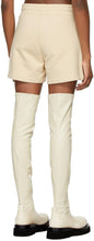 Dion Lee Beige Terry Boxer Shorts