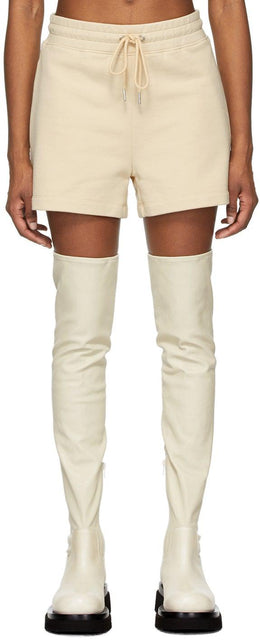Dion Lee Beige Terry Boxer Shorts - Dion Lee Beige Terry Boxer Short - Dion Lee 베이지 테리 복서 반바지
