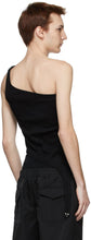 Dion Lee Black Shoulder Hook Tank Top