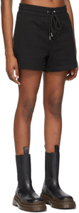Dion Lee Black Terry Boxer Shorts