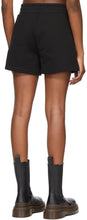 Dion Lee Black Terry Boxer Shorts