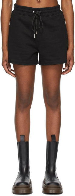 Dion Lee Black Terry Boxer Shorts - Short de boxeur Terry Noir Dion Lee - Dion Lee 검은 테리 복서 반바지