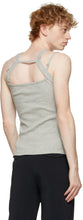 Dion Lee Grey Rib Holster Tank Top