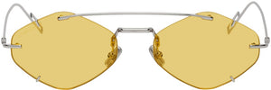 Dior Homme Gold DiorInclusion Oval Sunglasses BlackSkinny