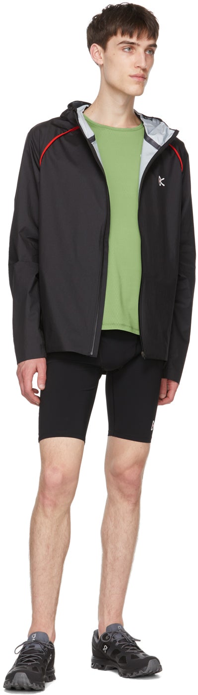 District Vision Black TomTom Half Tights Shorts