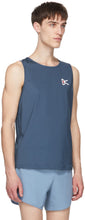 District Vision Blue Air Wear Singlet Tank Top