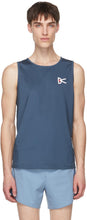 District Vision Blue Air Wear Singlet Tank Top - Vision du district Blue Air Wear Singlet Débardeur - 지구 비전 블루 에어 착용 싱글 탱크 탑