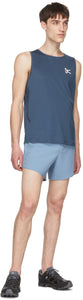 District Vision Blue Spino 5 Training Shorts